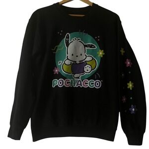Pochacco Sweatshirt Sanrio Ripple Junction Anime Cute Crewneck Pullover‎ Top M